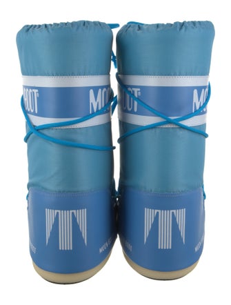 Moon Boot Nylon Printed Lace-Up Boots