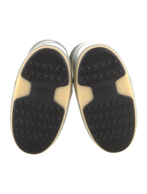 Moon Boot Nylon Leather Trim Embellishment Lace-Up Boots