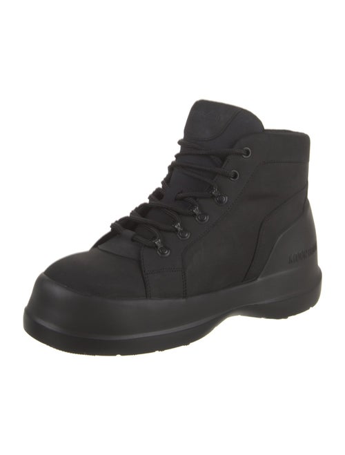 Moon Boot Nubuck Lace-Up Boots