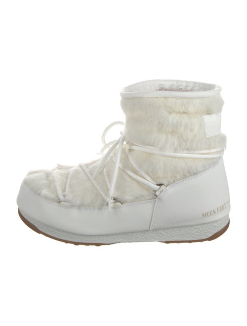 Moon Boot Faux Fur Lace-Up Boots