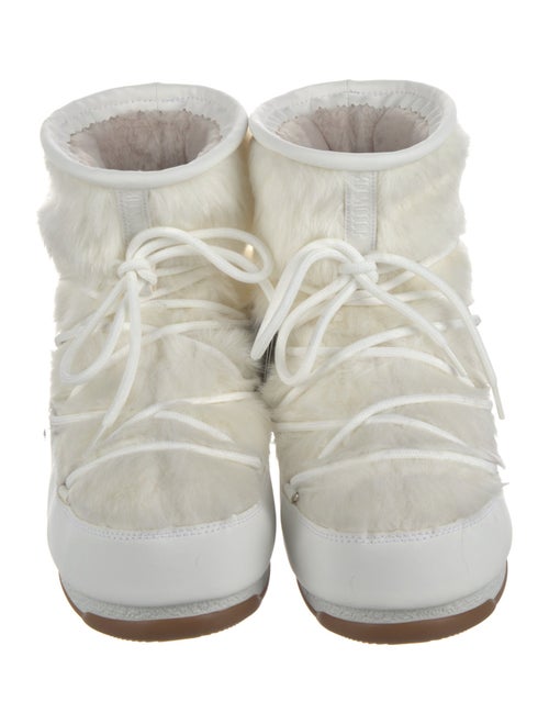 Moon Boot Faux Fur Lace-Up Boots