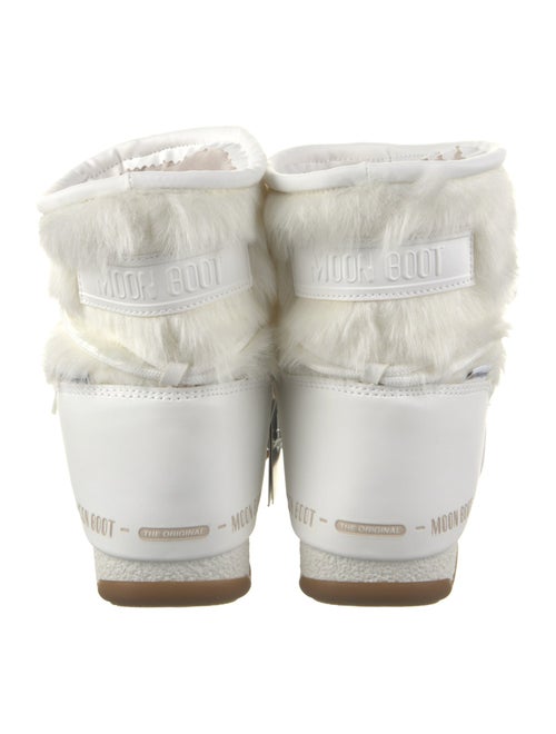 Moon Boot Faux Fur Printed Boots