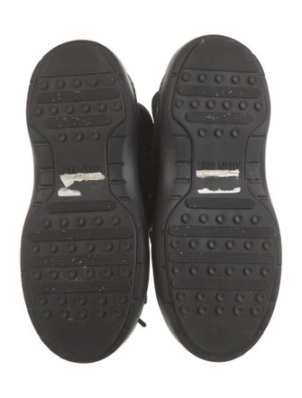 Moon Boot Suede Faux Fur Trim Lace-Up Boots