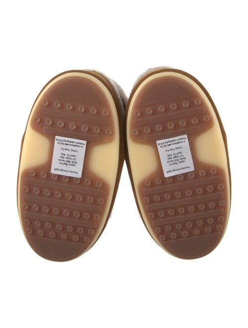 Moon Boot Suede Colorblock Pattern Lace-Up Boots