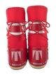 Moon Boot Nylon Graphic Print Lace-Up Boots