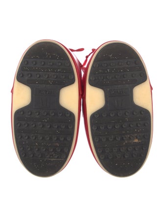 Moon Boot Nylon Graphic Print Lace-Up Boots