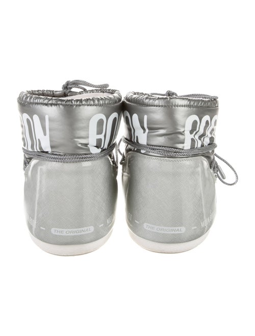 Moon Boot Nylon Graphic Print Lace-Up Boots