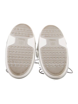 Moon Boot Nylon Graphic Print Lace-Up Boots