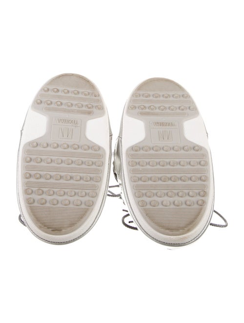 Moon Boot Nylon Graphic Print Lace-Up Boots