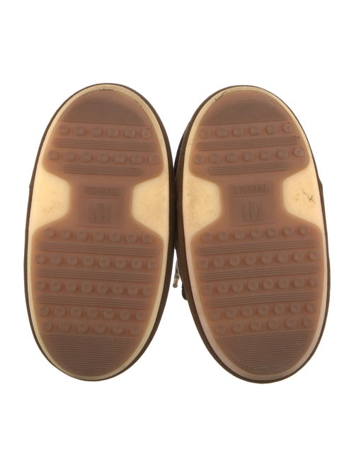 Moon Boot Wool Tweed Pattern Lace-Up Boots