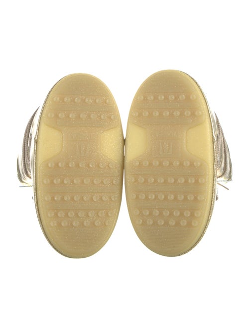 Moon Boot Vinyl Graphic Print Lace-Up Boots