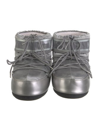 Moon Boot Leather Lace-Up Boots