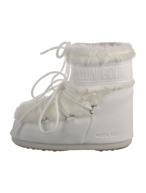 Moon Boot Faux Fur Lace-Up Boots