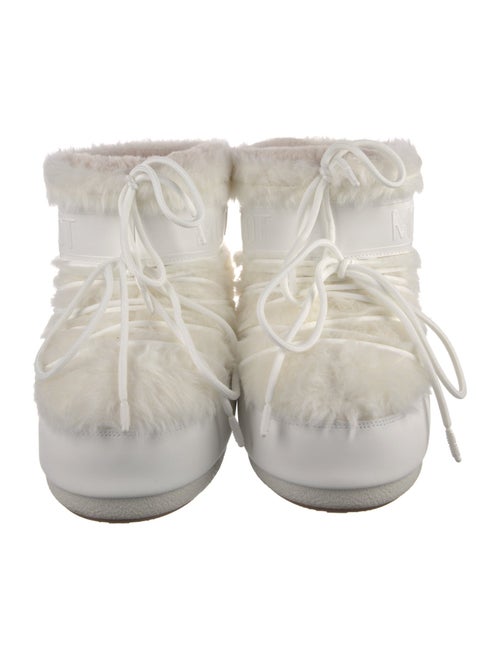 Moon Boot Faux Fur Lace-Up Boots