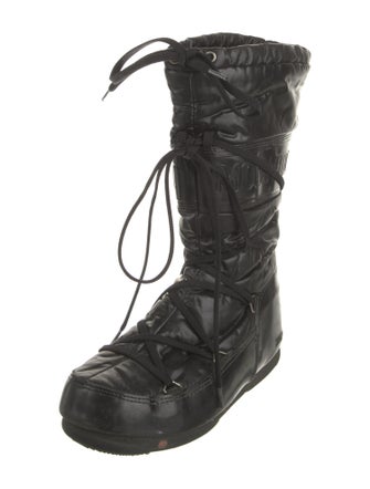 Moon Boot Nylon Lace-Up Boots