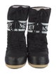 Moon Boot Nylon Graphic Print Lace-Up Boots