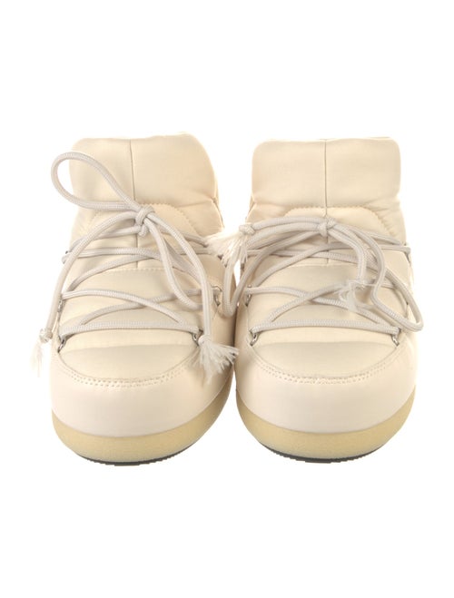 Moon Boot Nylon Graphic Print Lace-Up Boots