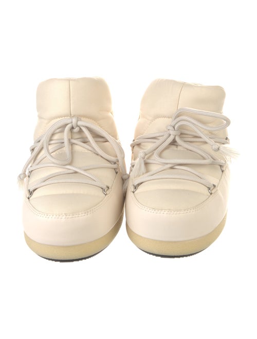 Moon Boot Nylon Graphic Print Lace-Up Boots