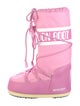 Moon Boot Nylon Striped Lace-Up Boots