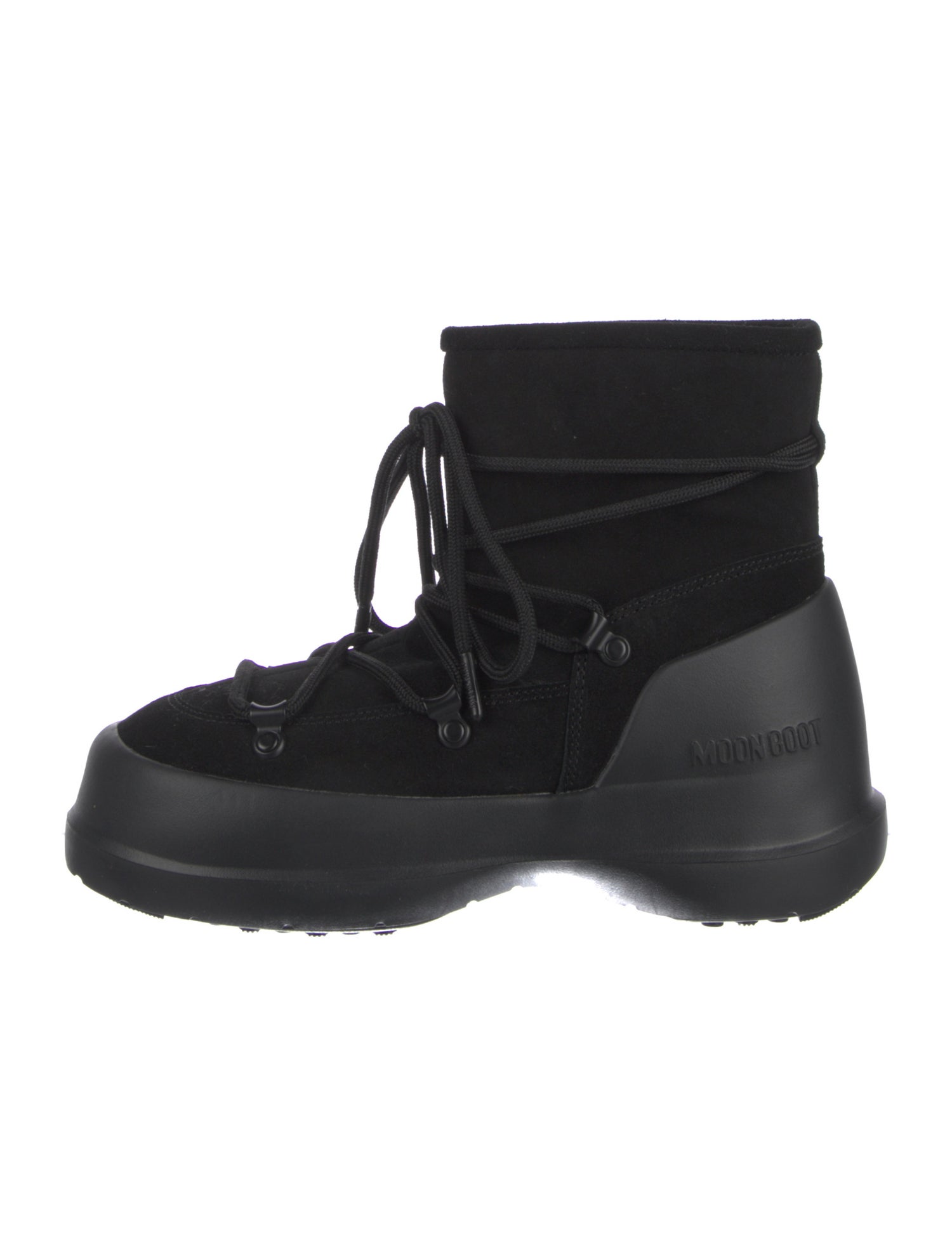 Moon Boot Suede Lace-Up Boots