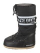 Moon Boot Nylon Striped Lace-Up Boots
