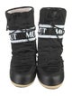 Moon Boot Nylon Striped Lace-Up Boots