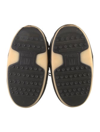 Moon Boot Nylon Striped Lace-Up Boots