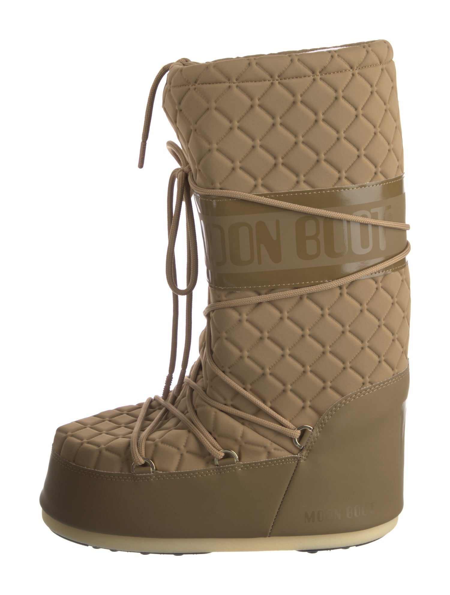 Moon Boot Nylon Lace-Up Boots w/ Tags
