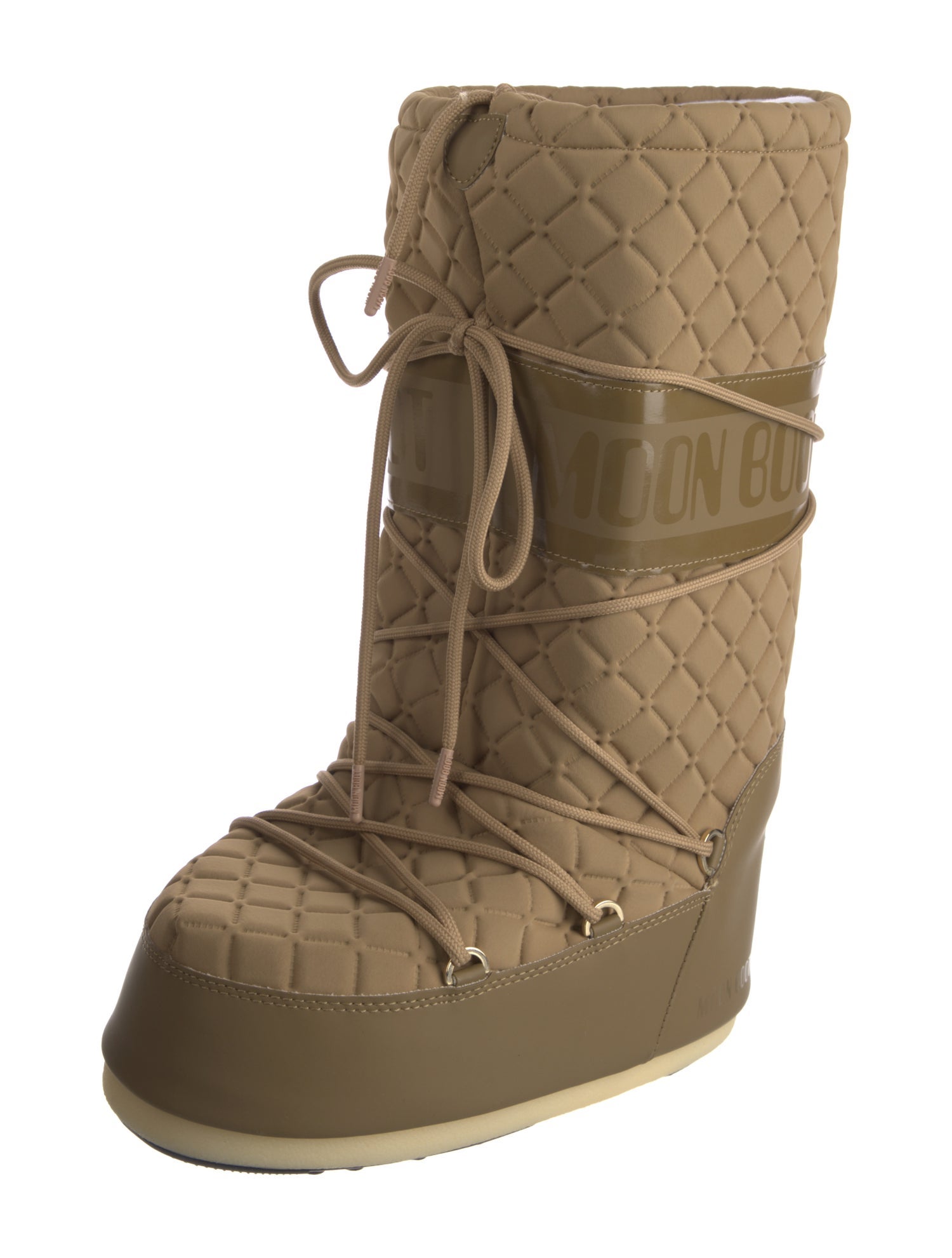 Moon Boot Nylon Lace-Up Boots w/ Tags