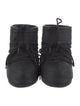 Moon Boot Nylon Bow Accents Lace-Up Boots
