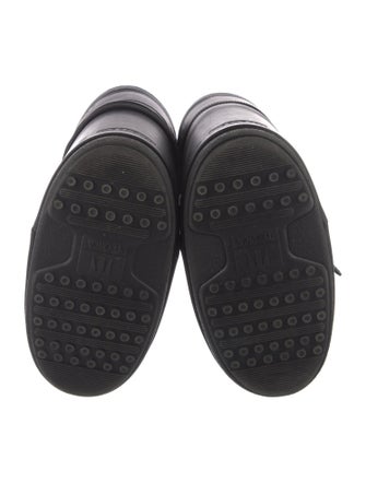 Moon Boot Nylon Bow Accents Lace-Up Boots