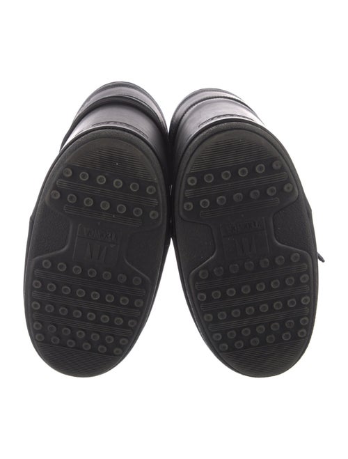 Moon Boot Nylon Bow Accents Lace-Up Boots