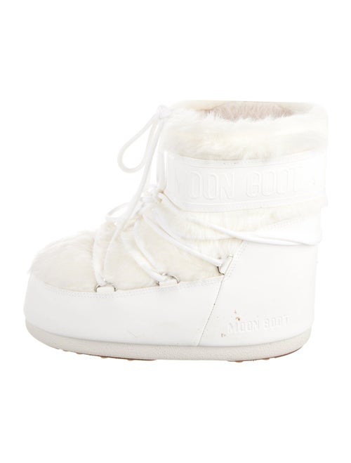 Moon Boot Leather Lace-Up Boots