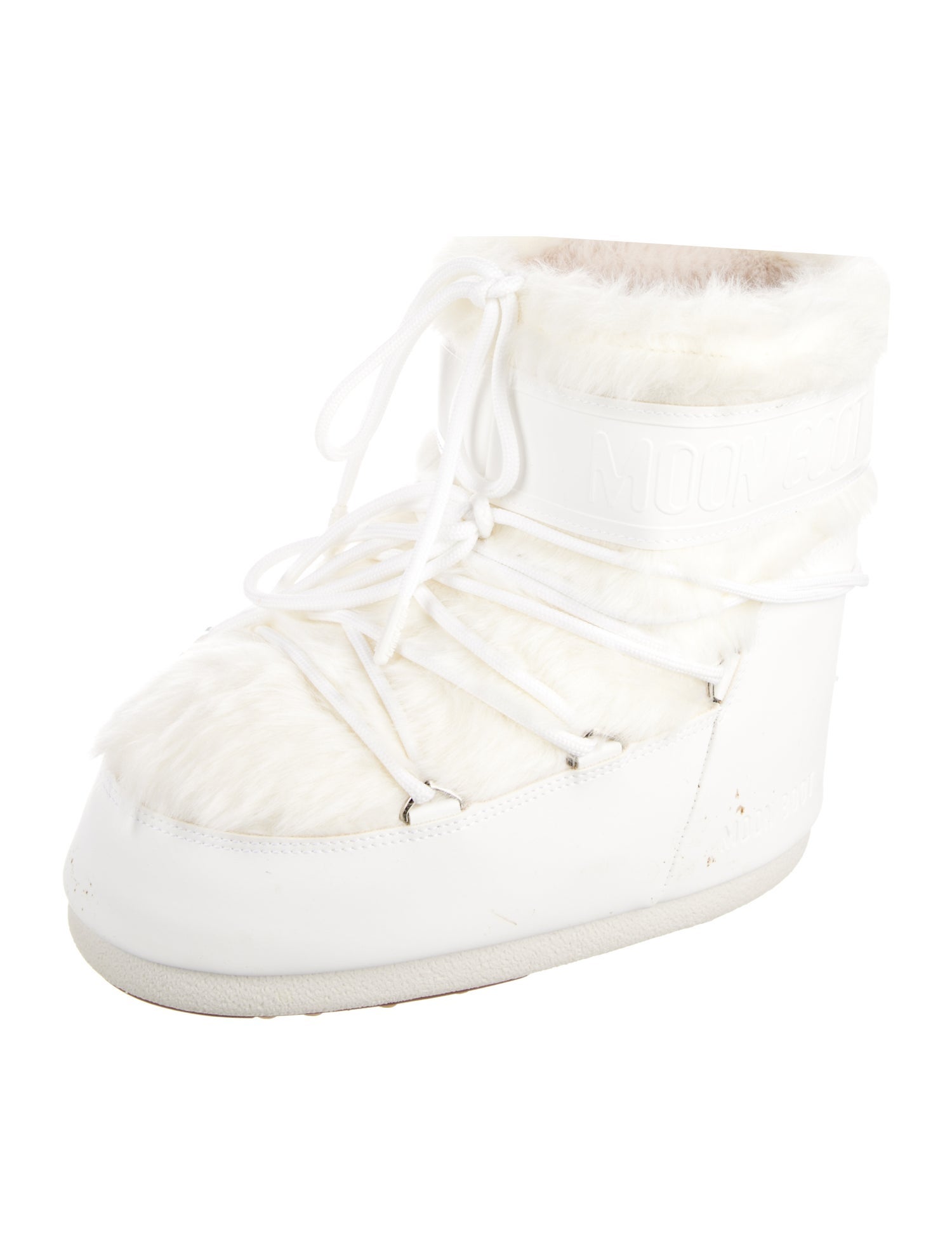 Moon Boot Leather Lace-Up Boots