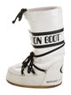 Moon Boot Leather Printed Lace-Up Boots