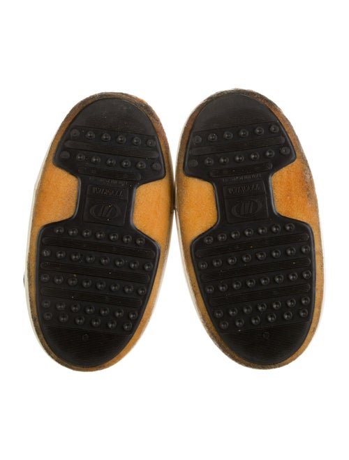 Moon Boot Leather Printed Lace-Up Boots