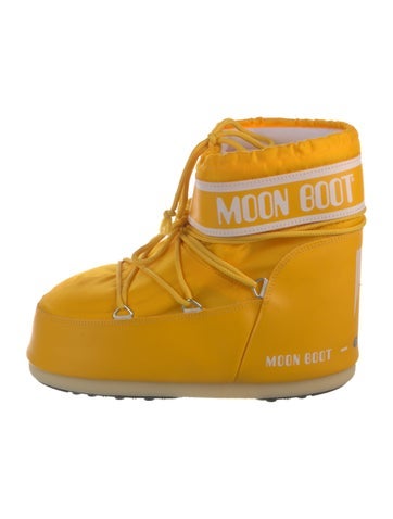 Moon Boot Boots Nylon Printed Lace-Up 10.5