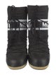 Moon Boot Nylon Printed Lace-Up Boots