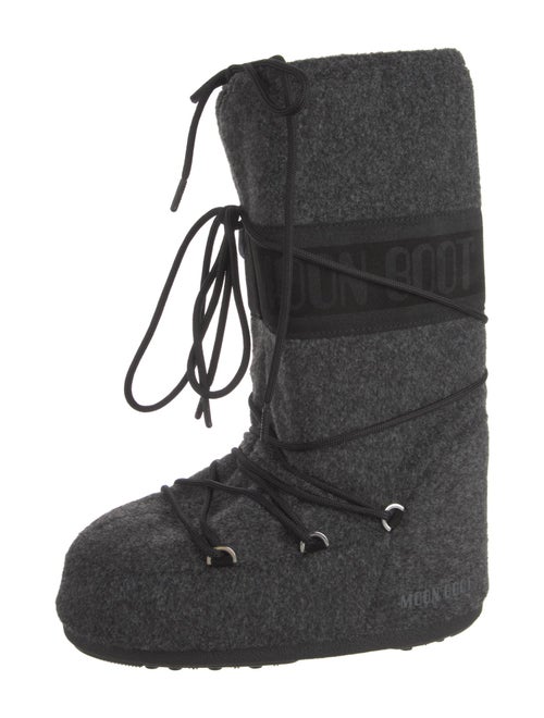 Moon Boot Wool Lace-Up Boots