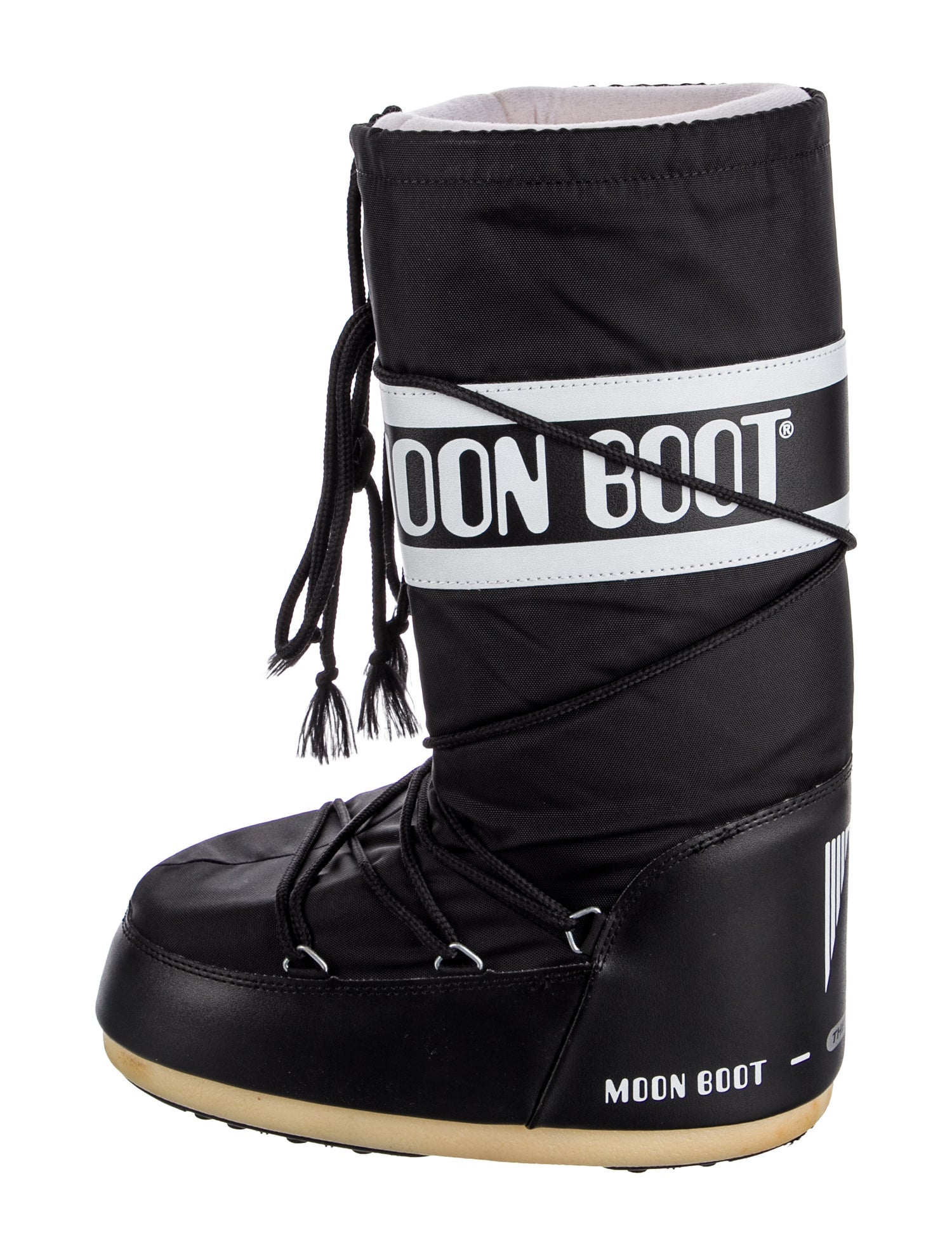 Moon Boot Nylon Printed Lace-Up Boots