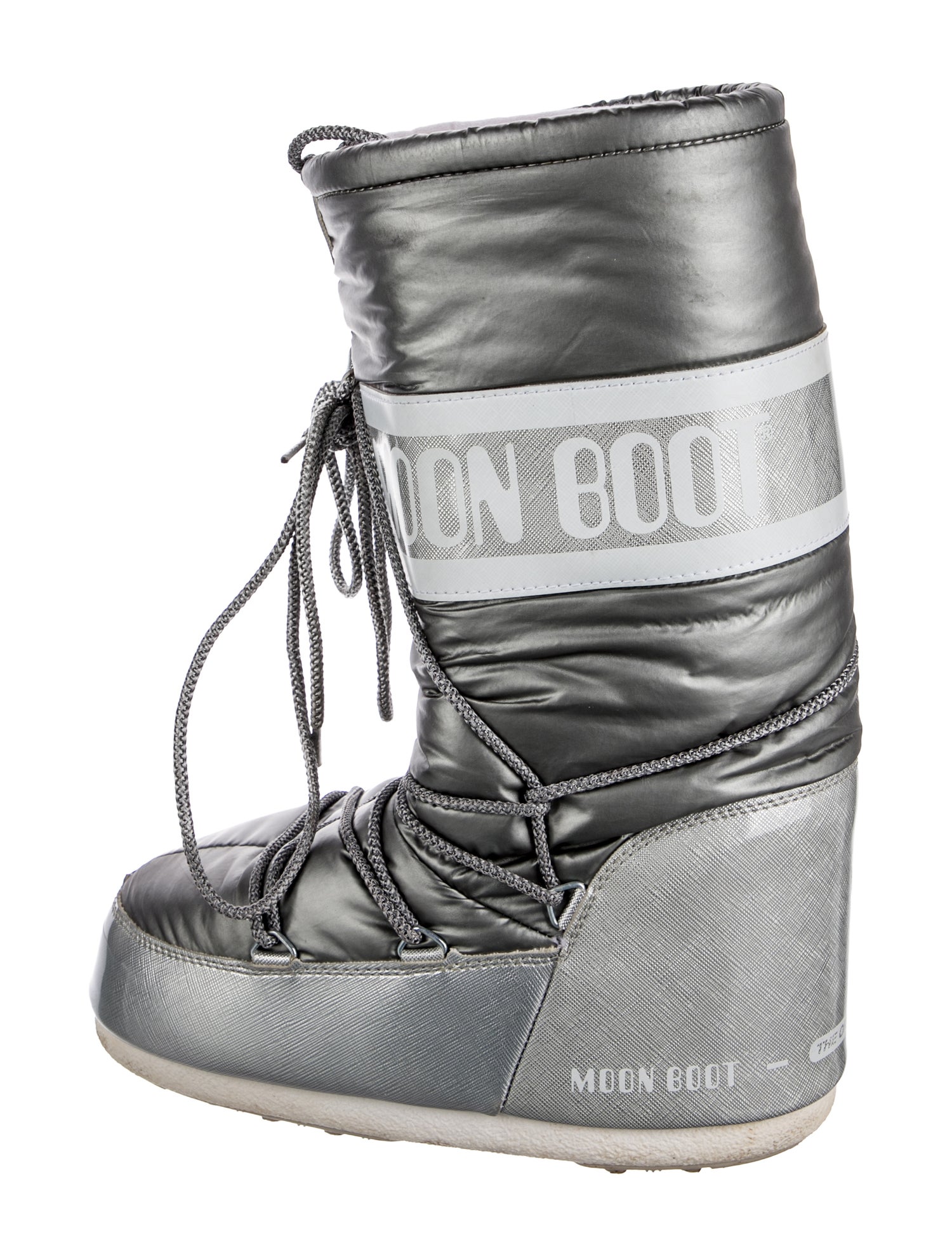 Moon Boot Nylon Printed Lace-Up Boots