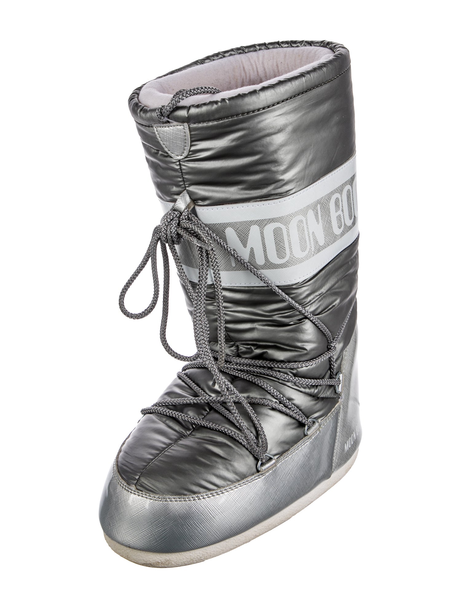 Moon Boot Nylon Printed Lace-Up Boots