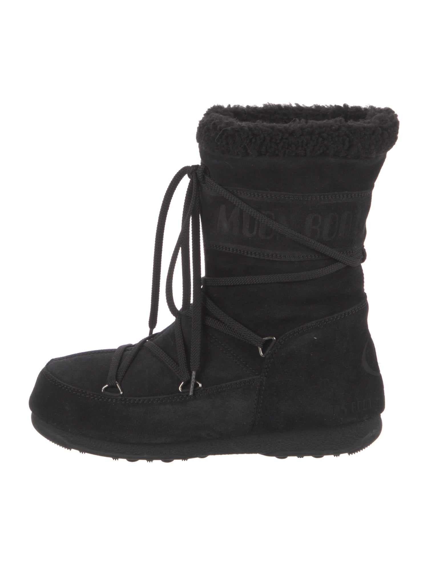 Moon Boot Suede Lace-Up Boots