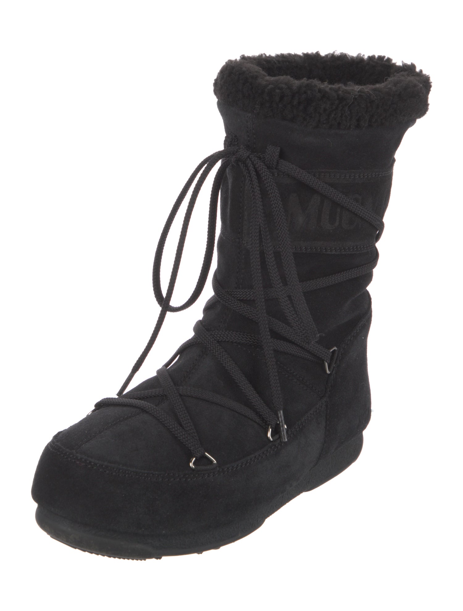 Moon Boot Suede Lace-Up Boots