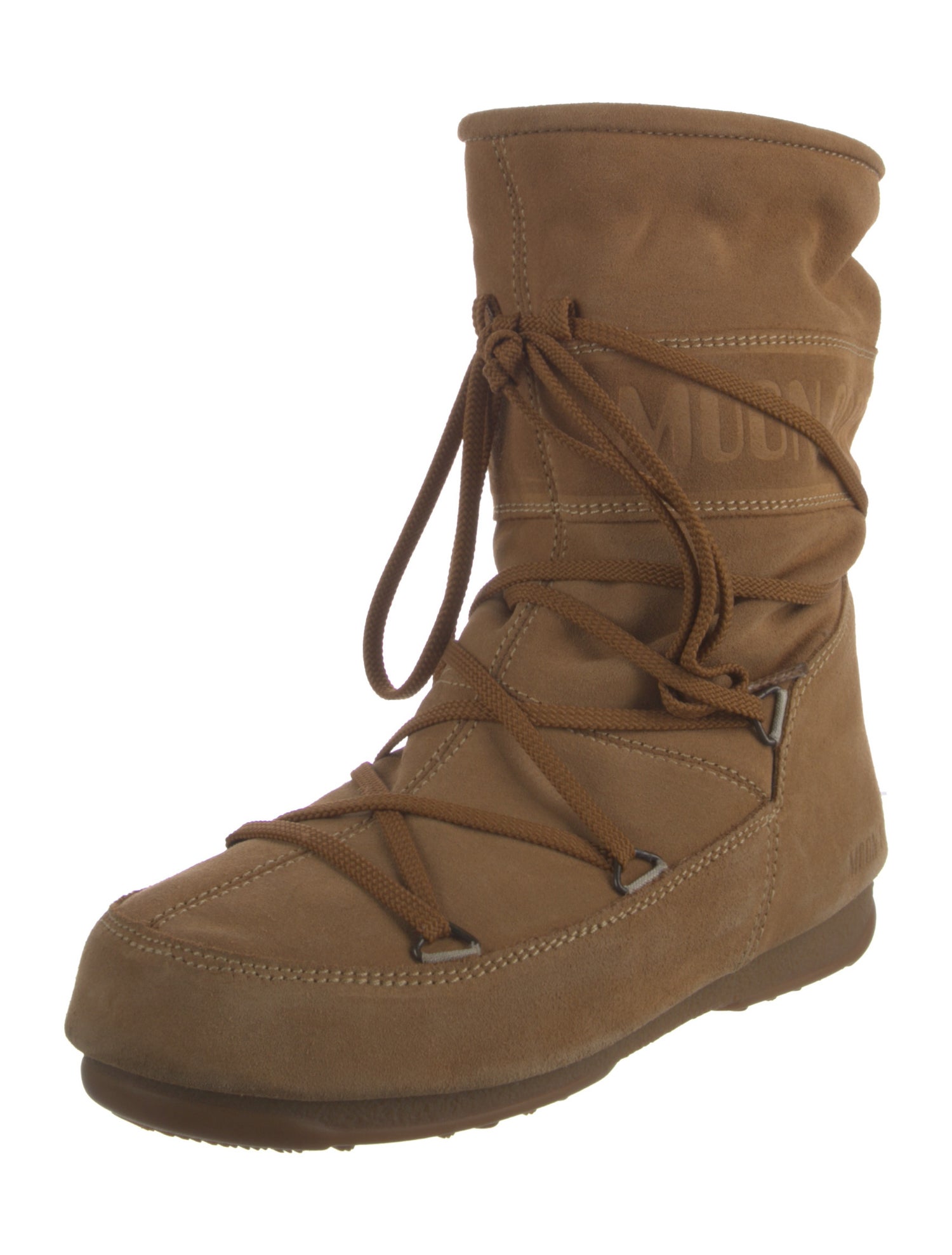 Moon Boot Suede Lace-Up Boots