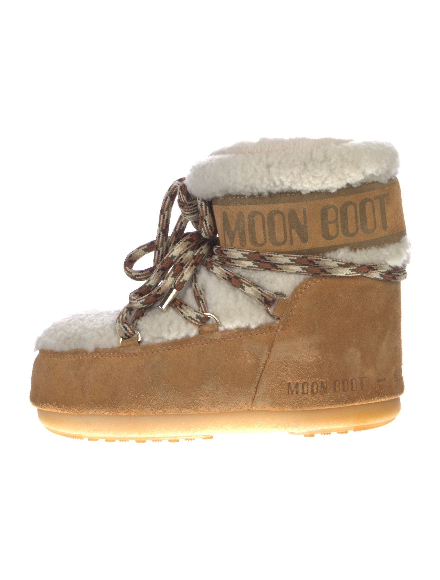 Moon Boot Suede Lace-Up Boots