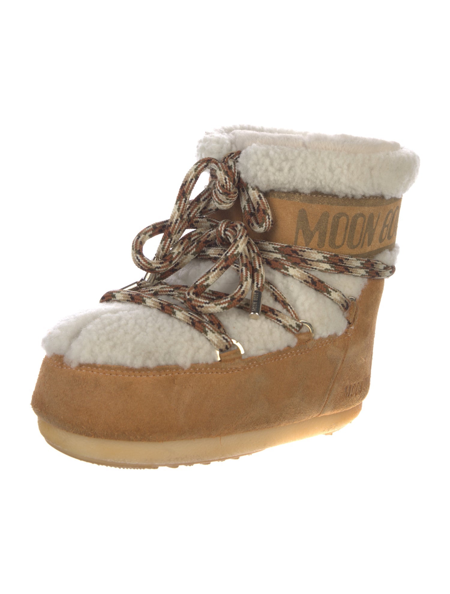 Moon Boot Suede Lace-Up Boots