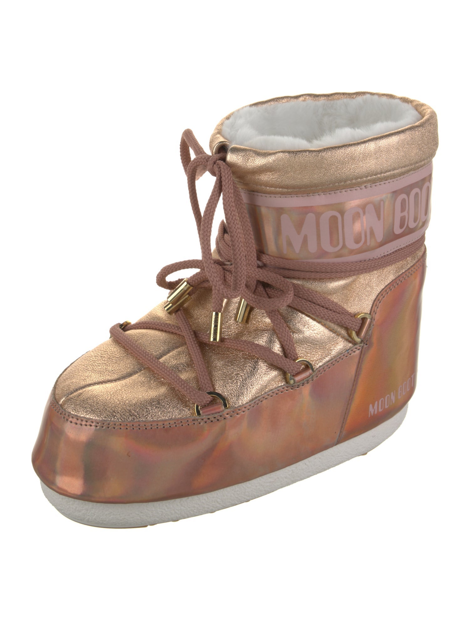 Moon Boot Lace-Up Boots w/ Tags