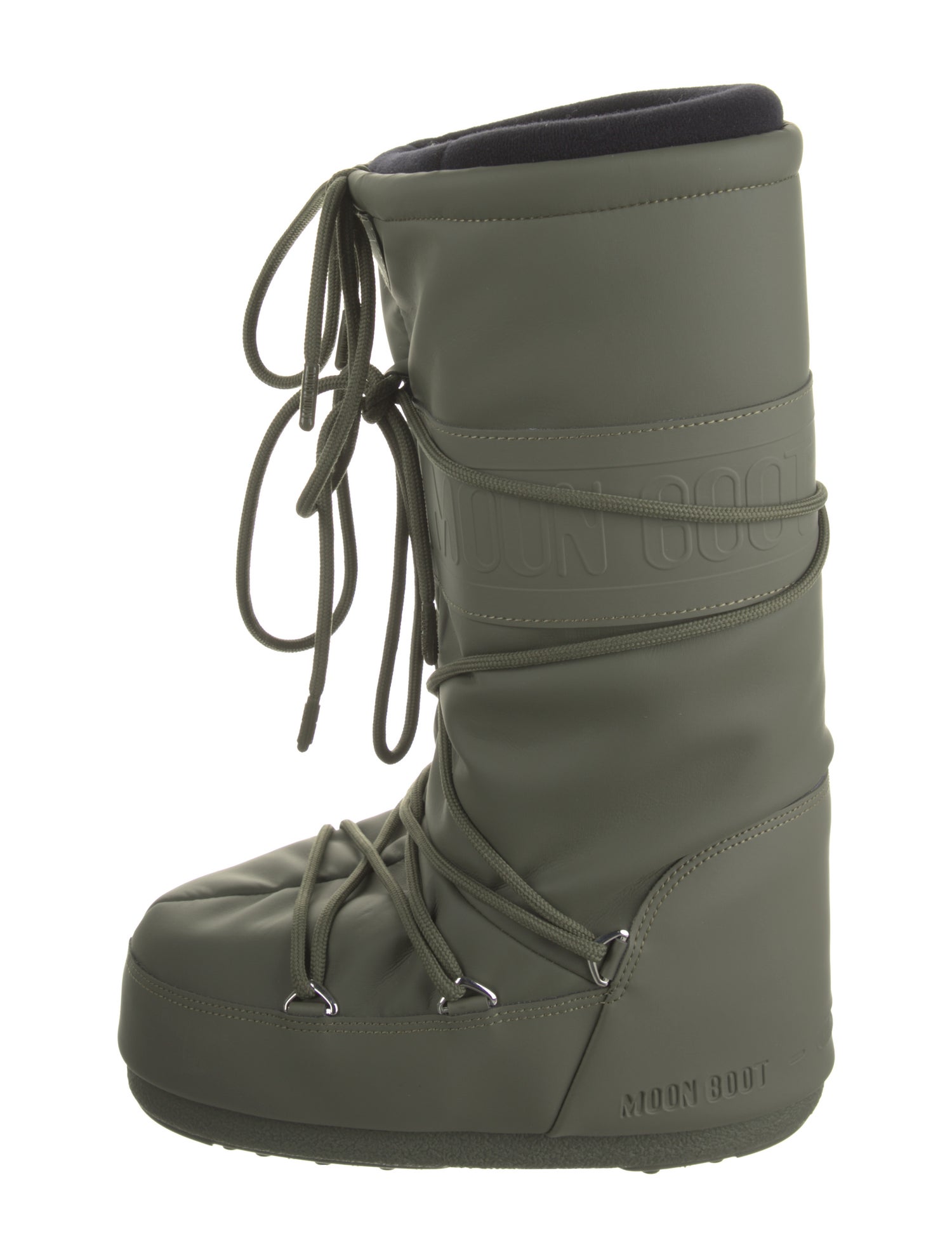 Moon Boot Leather Lace-Up Boots