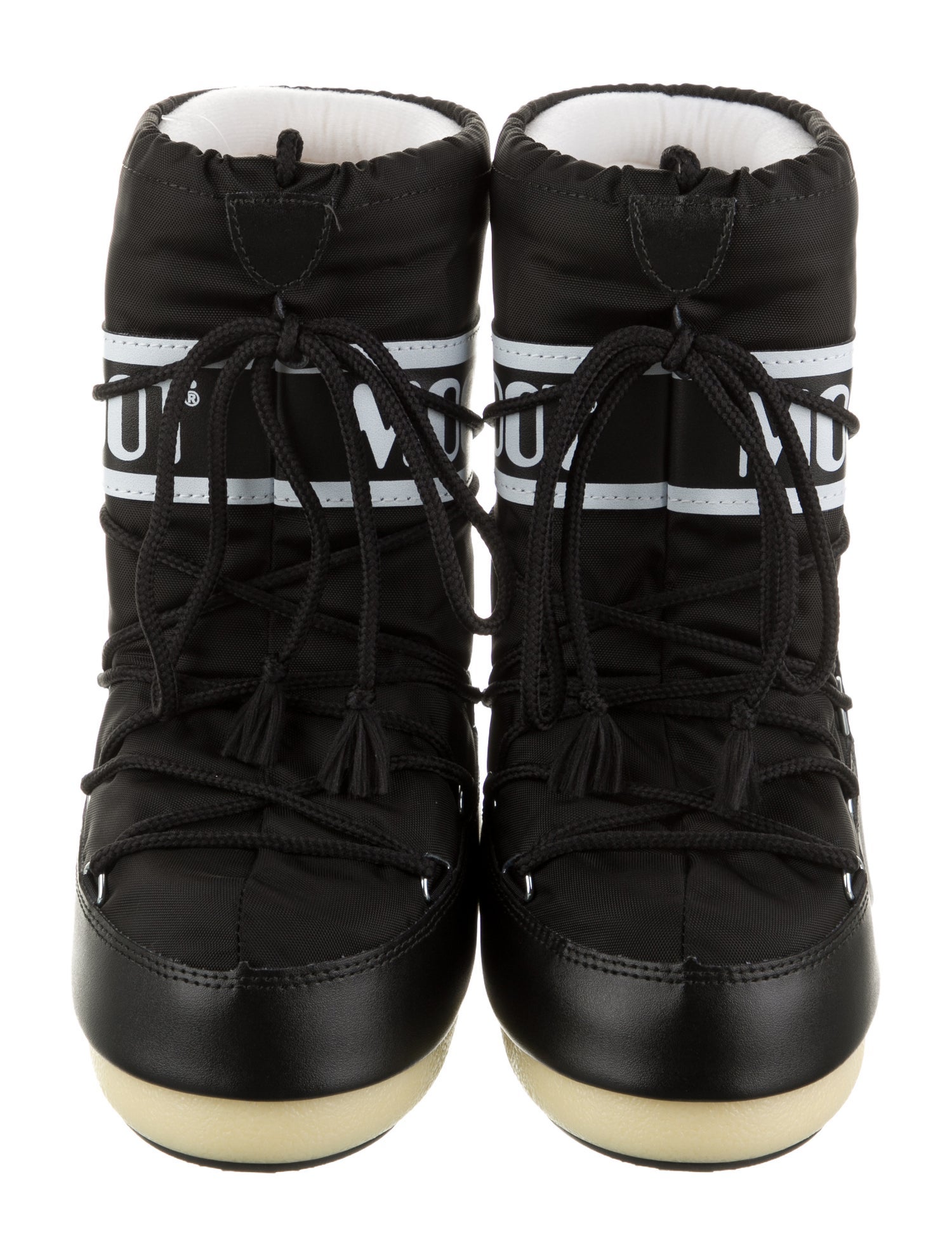 Moon Boot Girls' Logo Print MB ICON NYLON Snow Boot